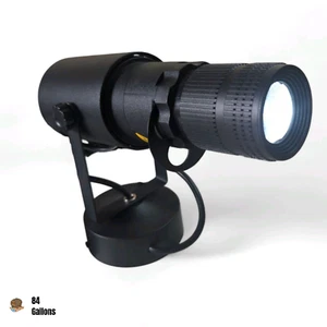 LED Pin (Round, White) Spot Light with 4 Adjustable Apertures & Manual Focus - Picture 1 of 11