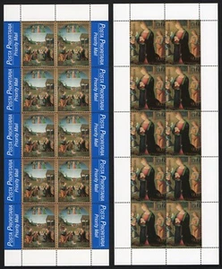 VATICANO, 1999 Natale , serie di 4 Mini Fogli , Sass. 1171-74 MNH** - Foto 1 di 2