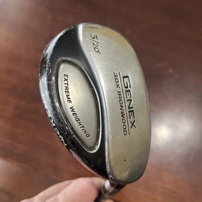 Nickent Genex 3DX 20° 3 IronWood Stock SpeedRated Graphite Stiff Flex Mens RH - Image 1 of 4