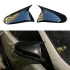 For Toyot@a Venza 21-2023 H ABS Carbon OX Horn Rear View Side Door Mirror Cover
