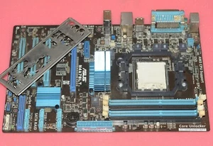 ASUS M4A78LT Integrated Motherboard AMD DDR3 Socket AM3 + I/O Shield - Picture 1 of 4