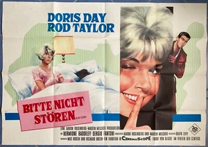 DIN A0 - Großplakat  Doris Day  Rod Taylor  Bitte nicht stören  Rehak - Grafik - Bild 1 von 2