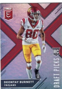 2018 Elite Draft Picks Base Rookies Variation #124 Deontay Burnett RC - Picture 1 of 2