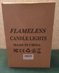 Juego de 9 velas sin llama HANZIM velas a batería 4" 5" 6" 7" 8" 9" Ivo - Imagen 1 de 11