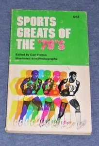 VINTAGE 1973 ~ 1970's SPORTS GREATS ~ HANK AARON BOBBY ORR KAREEM ABDUL JABBAR - Picture 1 of 4