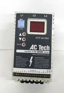 AC TECH SF210 VARIABLE SPEED DRIVE 1HP 208/240V 3PH (3F3) - Bild 1 von 5