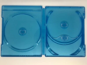 ONE Original Scanavo 14mm Triple (3) Blue Blu-Ray DVD Case, AMZ.3/ONE.14MM.KRT - Picture 1 of 4