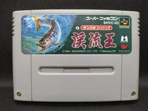 Sun Sport Fishing Keiryu Ou - Super Famicom Nintendo SFC JP - SHVC-IO (l#02) - Picture 1 of 9