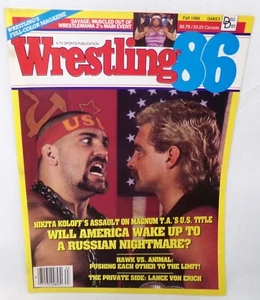 Vintage Wrestling 86 Magazine Fall 1986 Magnum TA Nikita Koloff Cover - Picture 1 of 2