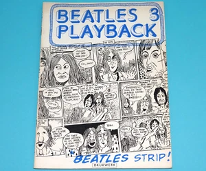 BEATLES 3 PLAYBACK STRIP COMIC BOOK DUTCH 1976 DRUKWERK HOLLAND HTF - Bild 1 von 8
