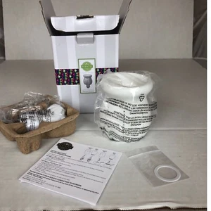 Scentsy WASHED ASHORE Mini Scaldacera in Scatola Bianco Spiaggia Nautica Nite Lite Nuovo - Foto 1 di 6