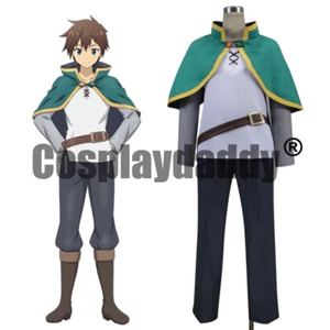 IN STOCK KonoSuba Billionaire Adventurer Satou Kazuma Outfit Cosplay Costume - Picture 1 of 5