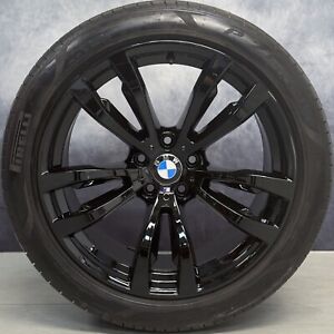BMW X5 F15 X6 F16 20" Genuine Alloy Wheels & Tyres X4 - 7846790 Style 469M