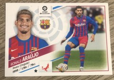 ARAUJO 7 FC BARCELONA CHROMO LA LIGA SANTANDER 2022-23 ESTE PANINI 22/23