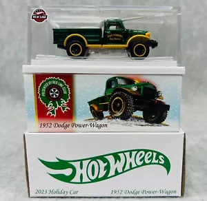 ๐๐Hot Wheels RLC 1952 Dodge Power Wagon Green 2023 Holiday Car๐๐ - Picture 1 of 7