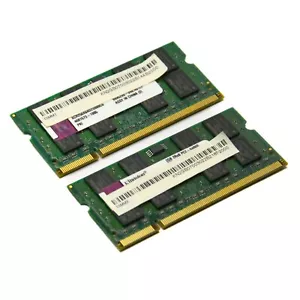 Kingston 2x2GB SODIM DDR3 Laptop Notebook Arbeitsspeicher RAM - Bild 1 von 4