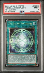 Yugioh PSA 9 THE SEAL OF ORICHALCOS MP24-DE015 25TH ANNIVERSARY QCR - Bild 1 von 1