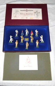 Britains The Royal Marines Limited Edition Set of 10 Pieces 5289 - Picture 1 of 4