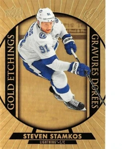2020-21 UD Tim Hortons Gold Etchings #G-13 Steven Stamkos - Picture 1 of 2
