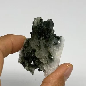 26.5g, 1.9"x1.4"x0.6", Chlorine Quartz Crystal Mineral,Specimen Terminated,B2773 - Picture 1 of 9