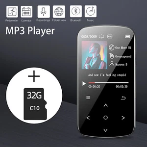 Music Voice Recorder MP3 Player 32GB HiFi Lossless Sound Bluetooth Clip FM Radio - Picture 1 of 17