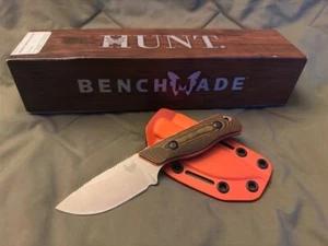 Benchmade Hidden Canyon Hunter Fixed Blade 2.79in S90V SelectEdge Steel - Picture 1 of 3