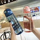 Travel Clear Plastic Drinking Cup Leakproof Drinking Bottle Sports Water Bottle