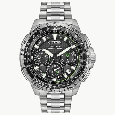 Relógio masculino Citizen Eco-Drive Promaster Navihawk GPS onda satélite CC9030-51E - Imagem 1 de 4
