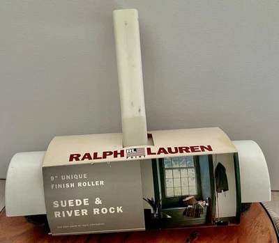 Rodillo de pintura Ralph Lauren vintage años 90 gamuza y River Rock 9 pulgadas Foto 1 de 4