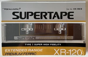 SEALED Realistic Supertape XR-120 Type 1 Super High Fidelity Cassette Tape - Bild 1 von 4