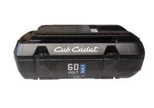 Cub Cadet Battery 60V Volt MAX Lithium Ion 2.5 AH Battery Pack CC6025 - Picture 1 of 6