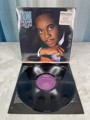 Freddie Jackson Don't Let Love Slip Away LP Vinyl Record 1988 Funk/Soul C1-48988 - Image 1 of 4