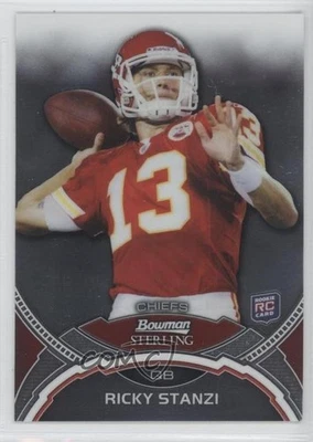 2011 Bowman Sterling Ricky Stanzi #48 Rookie RC - Image 1 of 2