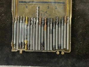 MACHINIST TOOLS DREHBANK FRÄSE Maschinist Posten Vollhartmetall Schaftfräser H - Bild 1 von 1