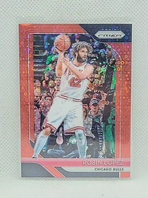 Robin Lopez 2018/19 Prizm Fast Break Baloncesto Rojo Prizm #120 NrMt Ser #68/125 Foto 1 de 2