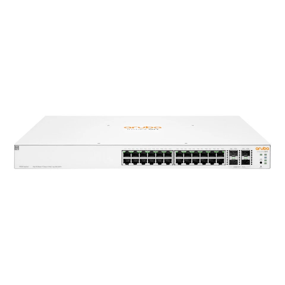 HPE Networking Instant On Switch 24p Gigabit CL4 PoE 4p SFP 370W 1930 - JL684B
