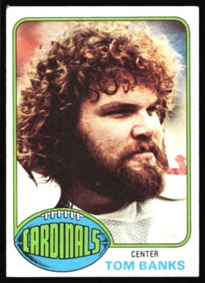 1976 Topps Tom Banks  Rookie  #498 St. Louis Cardinals - Image 1 of 2