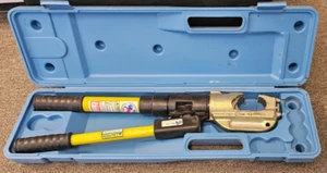 Reliable Equipment REL-510, hydraulische 12 Tonnen Crimpzange + Koffer - Bild 1 von 9