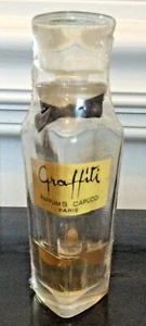 Graffiti Perfumes Carpucci Paris Factice Maniquí Exhibición Botella Líquido Parcial - Imagen 1 de 7