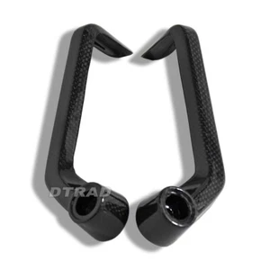 Carbon Fiber For Aprilia RSV4 Brake Clutch Lever Guard Protector Plain Glossy - Bild 1 von 7