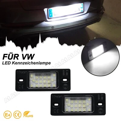 Für VW Bora Touareg 7L Tiguan 5N Golf 5 Passat 3BG B5LED Kennzeichenbeleuchtung