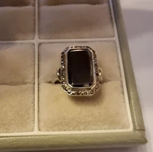 ArT dEkO Ring Silber 835er 59/60 - Bild 1 von 4