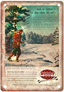 Vintage 1951 Bonney Forge & Tool Ad Reproduction Metal Sign Z253 - Picture 1 of 1