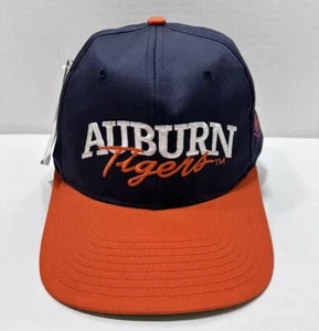 Vintage Auburn Tigers SnapBack Hat AU SEC Richardson Players Cap Deadstock NWT - Picture 1 of 12