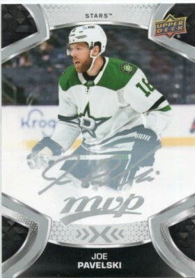 2021-22 Upper Deck MVP Hockey #108 Joe Pavelski Silver Script - Image 1 of 2