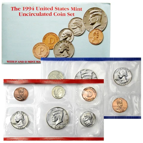 1994 US Mint Set Cover