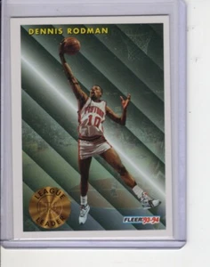 1993 FLEER NBA PROPERTIES DENNIS RODMAN BASKETBALL CARD #227 EX - Picture 1 of 1