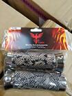 NEW!Original Lowrider Faux Snake Skin Grips With Chrome End Cap Lowrider Bicycle