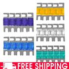 5pcs Auto Stud Fuses Nickel Plated 30/40/60/80/100A Fuse for Car Stereo Audio