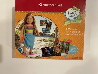 Sandálias Sarong American Girl Explore with Lea Clark kit de leitura e criação de livros novas - Imagem 1 de 4